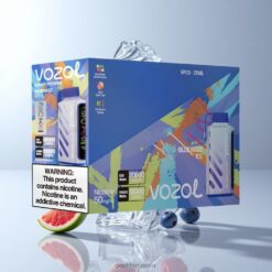 VOZOL Gear Power 20000 Puffs デュアルメッシュコイル＆20mL プレフィルド ブルーラズアイス 卸売業者 日本