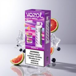 VOZOL Gear Shisha 25000 Puffs グレープアイス スマートチップS.i.L.C Tech デュアルメッシュデュアルモード 卸売業者 日本
