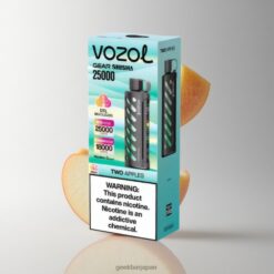 VOZOL Gear Shisha 25000 Puffs デュアルメッシュデュアルモード 1000mAh バッテリー 30 Flavors 卸売業者 日本
