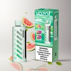 VOZOL Gear Shisha 25000 Puffs デュアルメッシュデュアルモード スイカミント味 卸売業者 日本