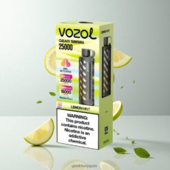 VOZOL Gear Shisha 25000 Puffs デュアルメッシュデュアルモード レモンミント 卸売業者 日本