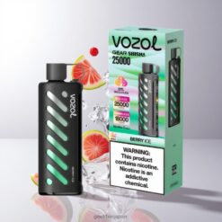 VOZOL Gear Shisha 25000 Puffs デュアルメッシュデュアルモード＆1000mAh ベリーアイス 卸売業者 日本