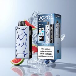 Vozol Neon 45k 45000 Puffs Disposable Vape ブルーラズアイス 最大45000パフ 800mAhバッテリー 卸売業者 日本