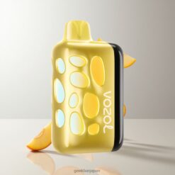 Vozol Rave 40000 ビートシンクパーティーモード搭載 40,000パフス ディスポーザブルベイプ Mango Peach 卸売業者 日本
