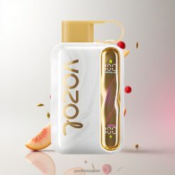 VOZOL STAR 40000 Puffs 使い捨てベイプ 最大40000パフ 1000mAh充電式 卸売業者 日本 White Peach Raspberry