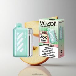 VOZOL VISTA 40000 40K Puffs ダブルアップル – 4段階ワット制御 & 高速USB-C充電 卸売業者 日本