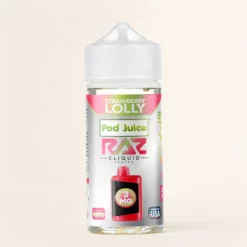 Pod Juice x RAZ ストロベリーロリー フリーベース