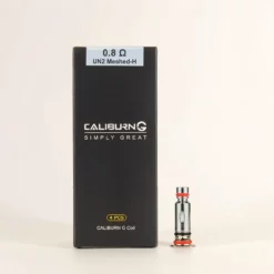 Uwell純正 Caliburn G 交換用コイル 0.8Ω メッシュ 4個パック