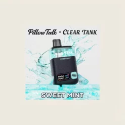 快適 PILLOW TALK クリアタンク 60K 使い捨て VAPE 60000パフ