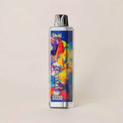 UWIN Crystal 10000パフ ニコチン調整 RGBメッシュコイル搭載ディスポーザブルVAPE