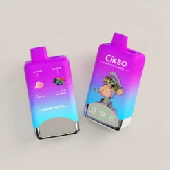 OKSO 正規品 ダブルフレーバー 60000パフ 使い捨てVAPE デュアルフレーバーシステム 複数ニコチン