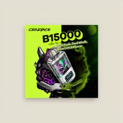 CRAZYACE正規品 B15000 デュアルタンク 15000パフ